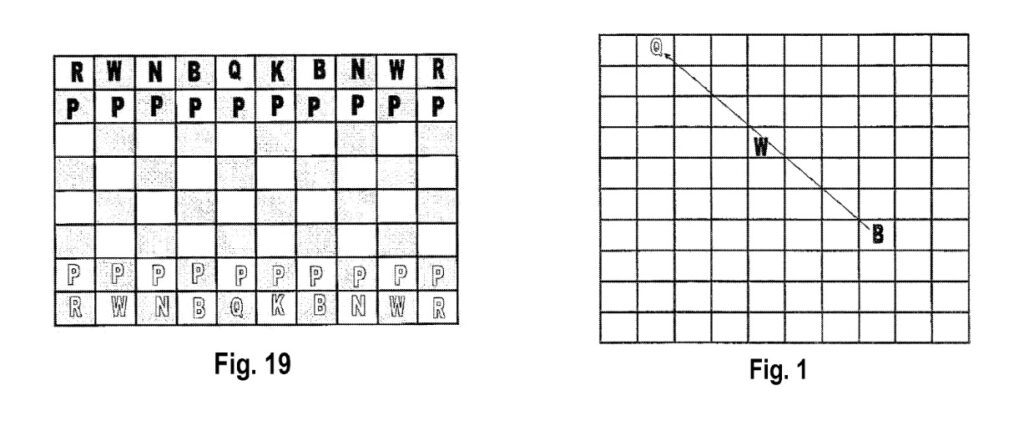 Tensor Chess Patent Drawing